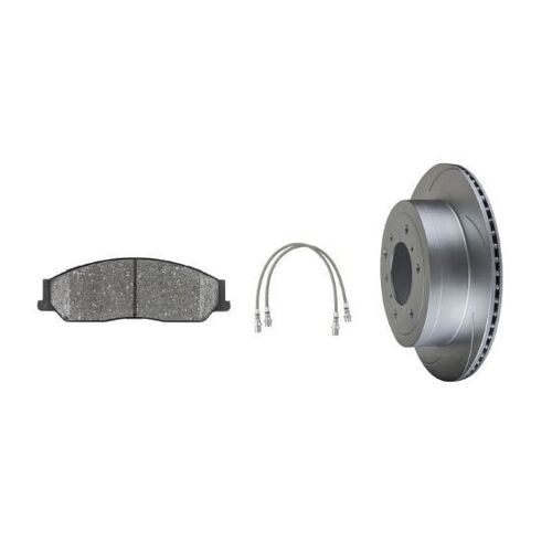 Hulk 4x4 Hulk Brake Upgrade Kit Rear Vdj79 To Suit Landcruiser 07/2016 On