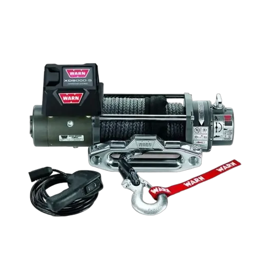 Warn 9,000lb 12V Recovery Winch with 24m Synthetic Rope