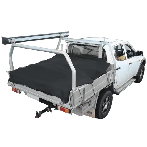 Cargo Net 1.6m x 2.5m Suitable for Ute & Trailer Elastic Cord Fastening (Hookless) Road Legal