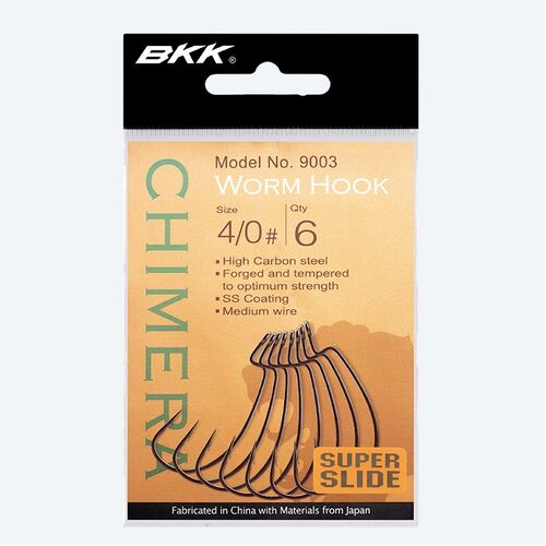 BKK Chimera Worm Hook - 3/0 - 6 Per Pack