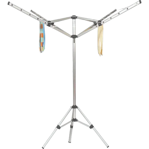 Wildtrak Collapsible Portable Rotary Clothes Line 135Cm High