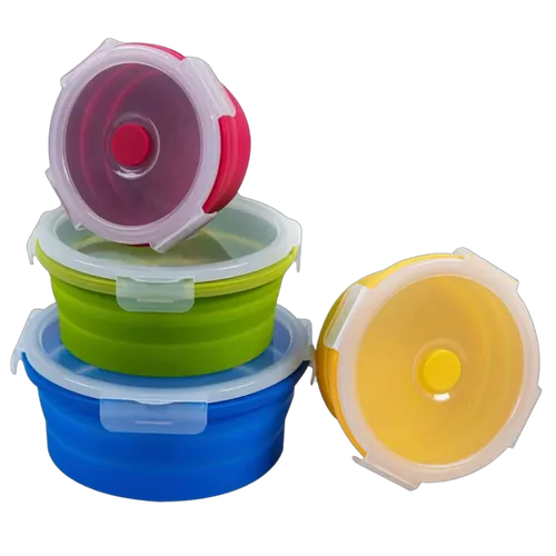 Supex Collapsible Round Containers 4PK