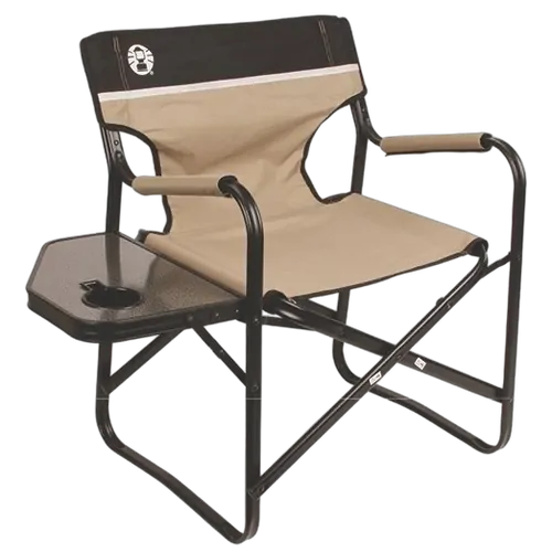Coleman Chair Flat Fold Director's Steel Deck Chair