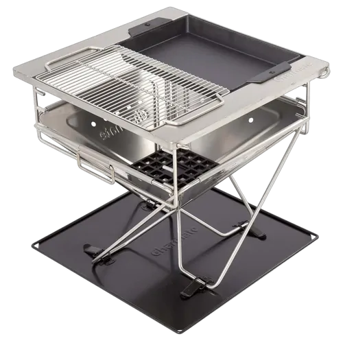 Charmate Collapsible BBQ & Fire Pit 450mm X 450mm