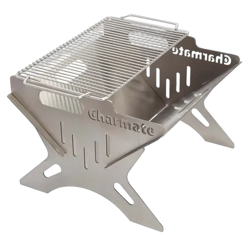 Charmate Collapsible BBQ & Fire Pit 390mm X 250mm
