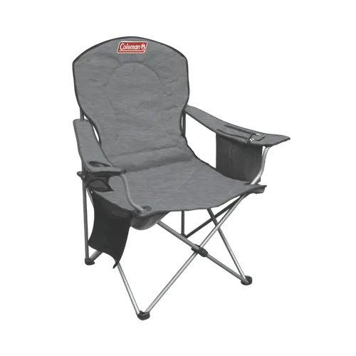 Coleman Chair Quad Deluxe Cooler Heather (Wide)
