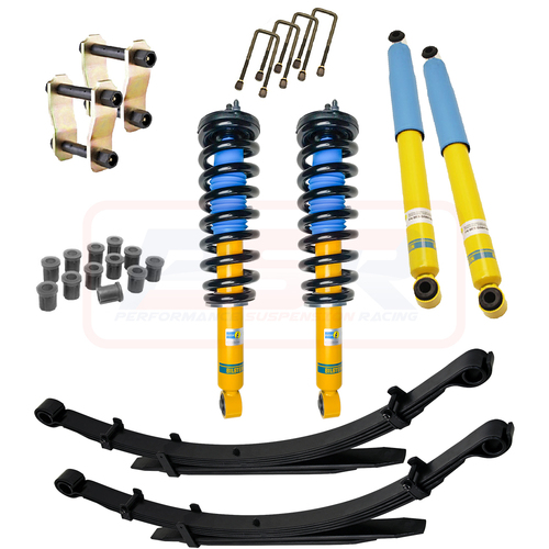 Performance Suspension Racing Holden Colorado RG / Isuzu D-MAX 1 & 2 Bilstein 2" Lift Kit Heavy Duty Front and Standard Duty Rear