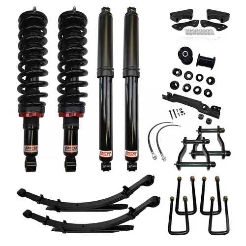 PSR TTG Shock Absorber Holden Colorado RG / Isuzu D-MAX 1 & 2 PSR TTG 4" Lift Kit LONG TRAVEL Extra Heavy Duty Front and Heavy Duty Rear