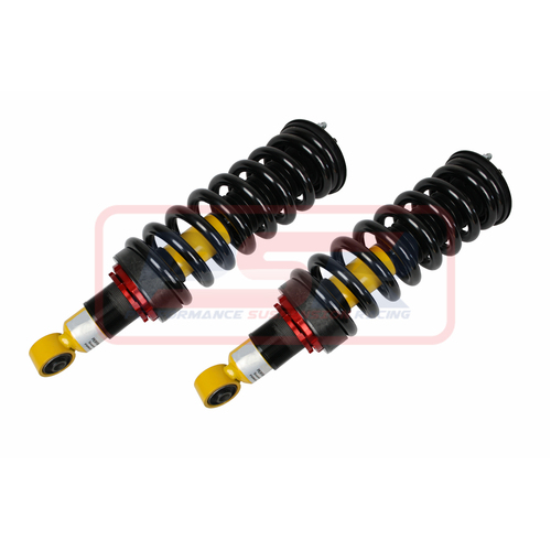 Performance Suspension Racing Holden RG1 - RG2 / DMAX 1-2-3 and TF BT50 Front Bilstein Custom 2-4" Adjustable Struts (Assembled Pair) Extra Heavy Duty