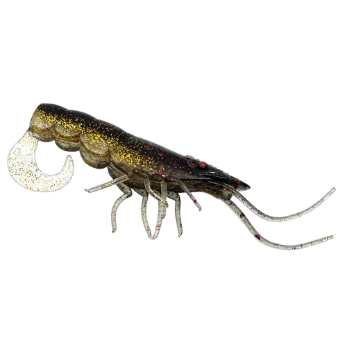 Chasebaits Curly Prawn 60 - Blood Gold 6pc