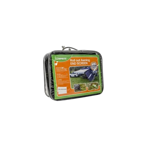 Not Lost Camprite Caravan Awning Privacy End Screen 2350mm X 1900mm X 2100mm Black