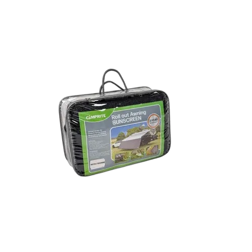 Not Lost Camprite Caravan Awning Privacy End Screen 4330mm X 1800mm Black