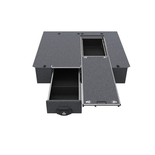 4WD Interiors Single Roller Floor Drawers Great Wall Cannon Dual Cab 01/2022-Current