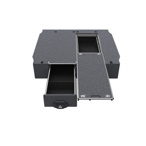 4WD Interiors Single Roller Floor Drawers Ldv T60 Dual Cab 10/2017-Current