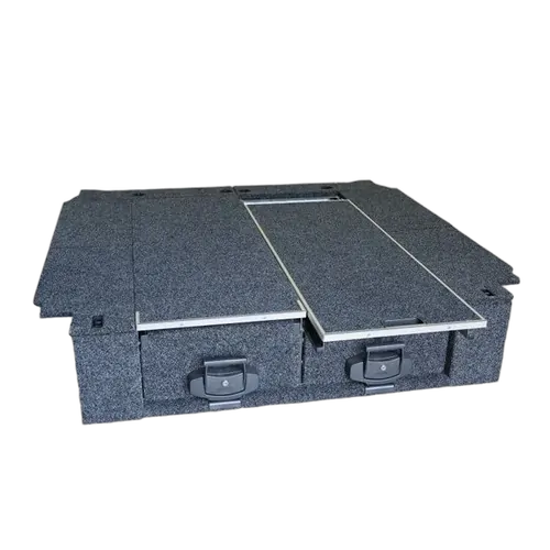 Drawers System To Suit Nissan - Navara Dual Cab D22 Dual Cab 04/97 - 10/15 Single Roller