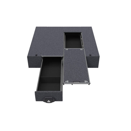 4WD Interiors Single Roller Floor Drawers Isuzu D-Max Space Cab/Extra Cab 10/2020-Current