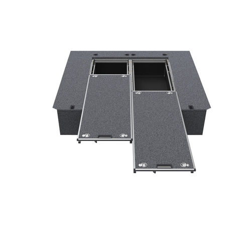 4WD Interiors Dual Roller Floor Drawers Great Wall Cannon Dual Cab 01/2022-Current