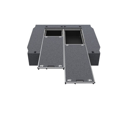 4WD Interiors Dual Roller Floor Drawers Ldv T60 Dual Cab 10/2017-Current