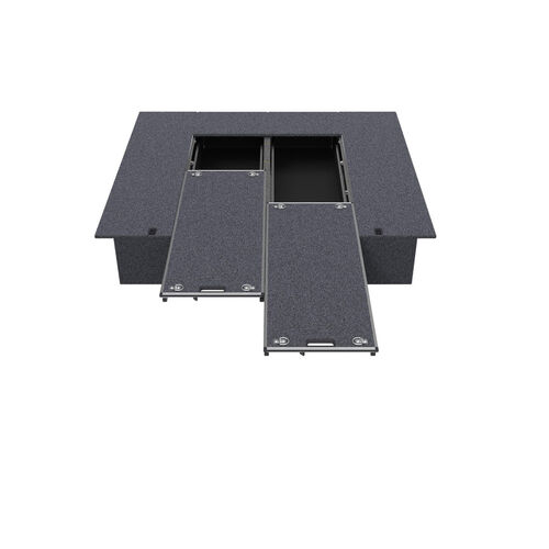4WD Interiors Dual Roller Floor Drawers Ldv G10+ Van 07/2021-Current