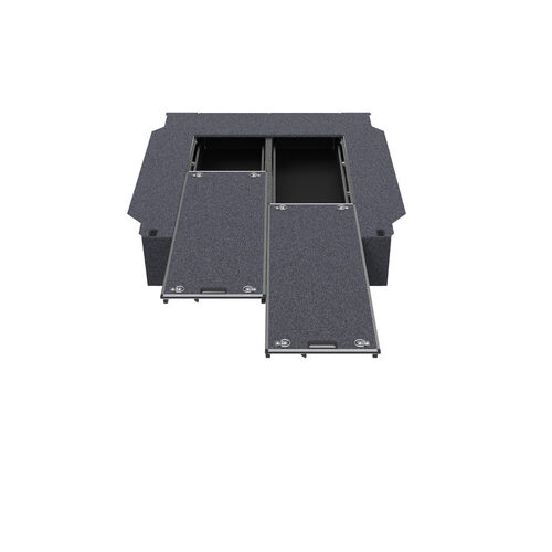4WD Interiors Dual Roller Floor Drawers Silverado 1500 Max Internal Tray Length 1700Mm 5'7'' 01/2020-Current