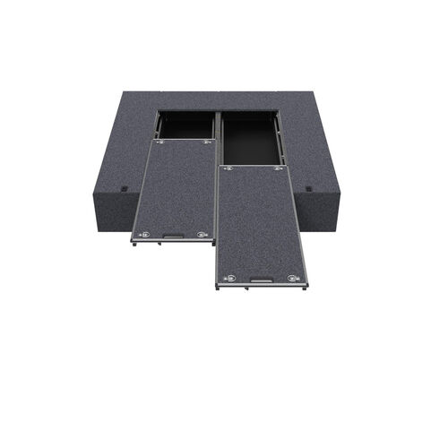 4WD Interiors Dual Roller Floor Drawers Isuzu D-Max Space Cab/Extra Cab 10/2020-Current