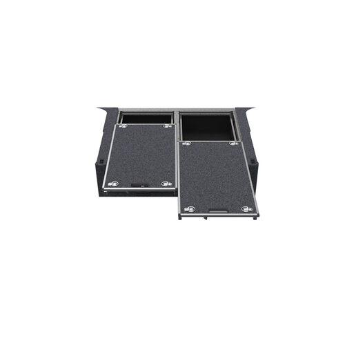 4WD Interiors Dual Roller Floor Drawers Ford Everest Wagon 01/2016-09/2022