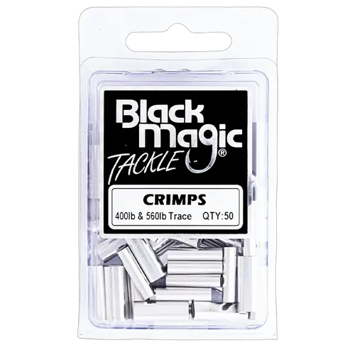 Black Magic Crimps 2.3mm SUITS 400 -560LB Pack (50)