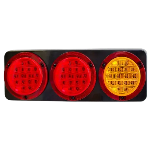 Supex Stop/Tail/Indicator, Black Base