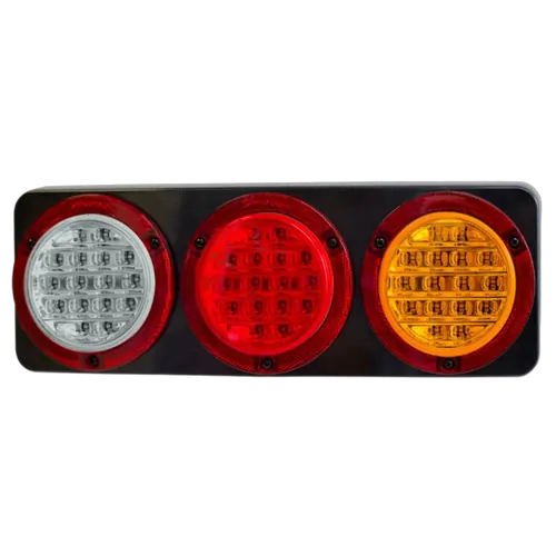 Supex Stop/Tail/Indicator/Reverse, Chrome Base