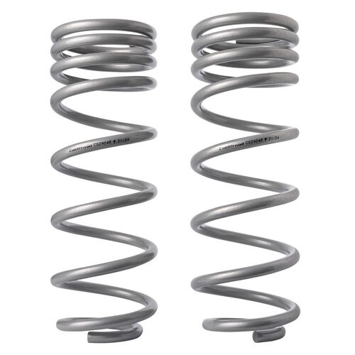 CalOffroad Nitro Pro Series Rear Coil Springs, RAISED, Light Duty, to suit Nissan Navara D40 2005 - 2015