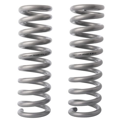 CalOffroad Nitro Pro Series Front Coil Springs, RAISED, Medium Duty, to suit Nissan Navara D40 2005 - 2015