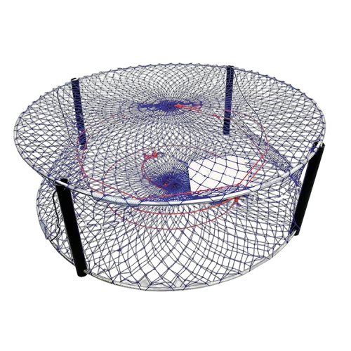 Seahorse 4 Entrance Crab Trap Round