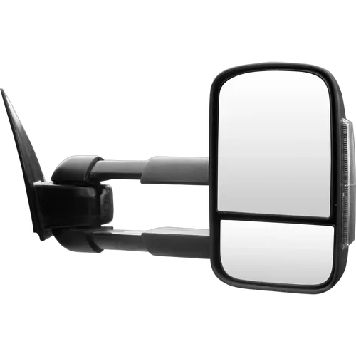 Clearview Towing Mirrors [Original, Pair, Indicators, Electric, Black] For Nissan Pathfinder 2004-2013