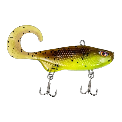 Chasebaits Curly Vibe 130 (40g) - Col 06 Lime Tiger