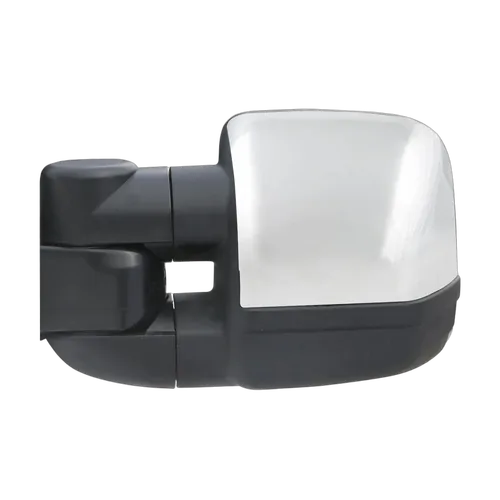 Clearview Towing Mirrors [Compact, Pair, OAT Sensor, Indicators, Electric, Chrome] To Suit Ford Ranger MY22 06/2022-02/2023