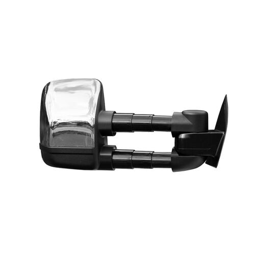 Clearview Towing Mirrors [Next Gen, Pair, Multi-Signal, Electric, Chrome] For Mazda BT-50 2006 to 2011