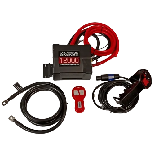 12 Volt Winch Control Box V2 - Complete With Wireless Controller