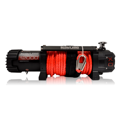 Carbon Scout Pro 12.0 Extreme Duty 12000Lb Fast Electric Winch