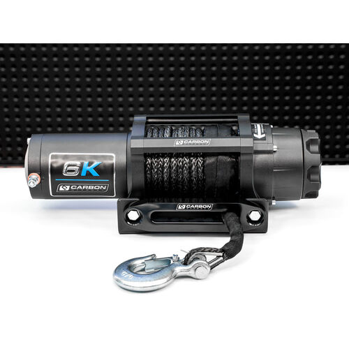 Carbon Offroad 6000lb ATV/Small 4X4 Winch