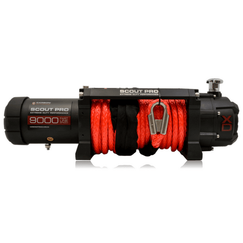 Carbon Scout Pro 9.0 Extreme Duty 9000Lb Ultra High Speed Electric Winch