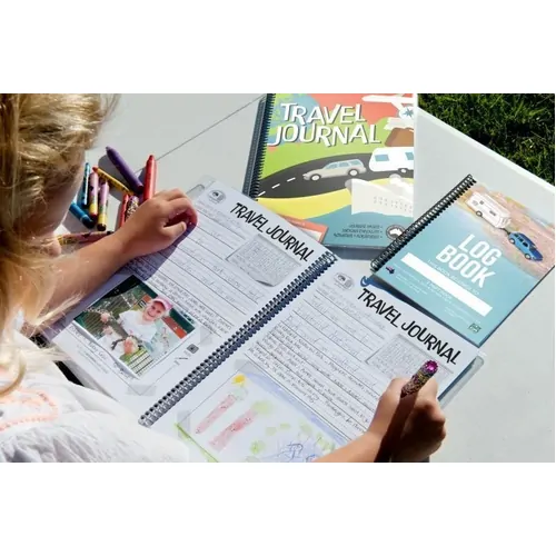Adventure Awaits Caravanning With Kids Travel Journal