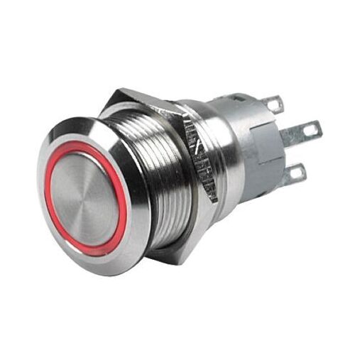 Czone Push Button On/Off With Red Led, 3.3V
