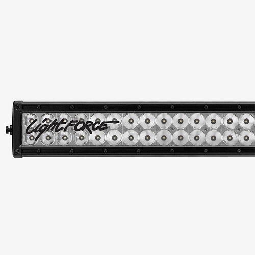 Lightforce XP 20 (508mm) Dual Row LED Bar Black 32 x 3W + 8 x 10W