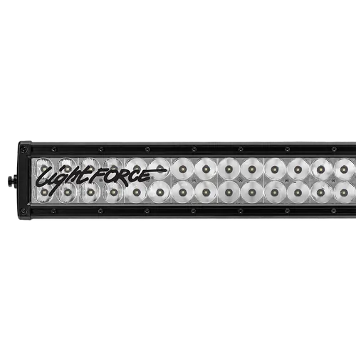Lightforce XP 20 (508mm) Dual Row LED Bar Black 32 x 3W + 8 x 10W
