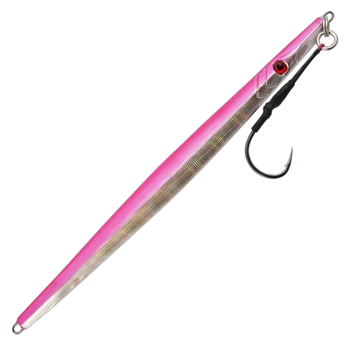 Black Magic Deepwater Slim Jig 400gm Pink Frost