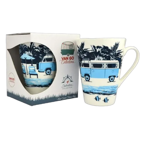 Van Go Collections China Mug Destinations Collection Hippy Days