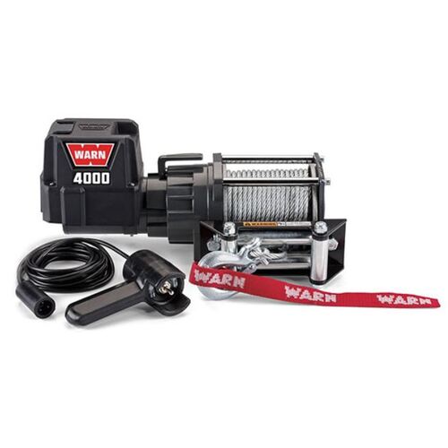 Warn 12V 4,000lb Utility Winch with 13.1m Wire Rope