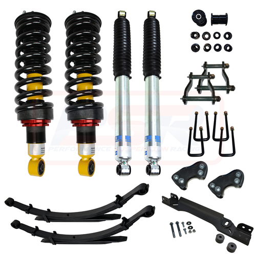 Performance Suspension Racing Isuzu D-MAX 3 / Mazda BT-50 TF 2021-On Bilstein 4" Lift Kit Heavy Duty Front and Standard Duty Rear