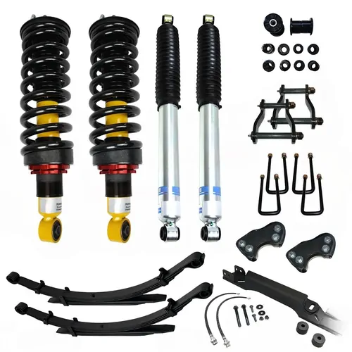 Performance Suspension Racing Isuzu D-MAX 3 / Mazda BT-50 TF 2021-On Bilstein 4" Lift Kit LONG TRAVEL Extra Heavy Duty Front and Heavy Duty Rear