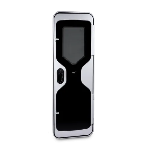 Dometic CARAD Caravan Door H1850 mm LH Aluminium, Vented, Grey